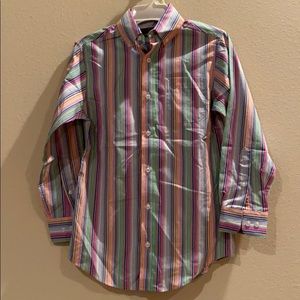 Class Club Boy Long Sleeves Shirt, Size 8